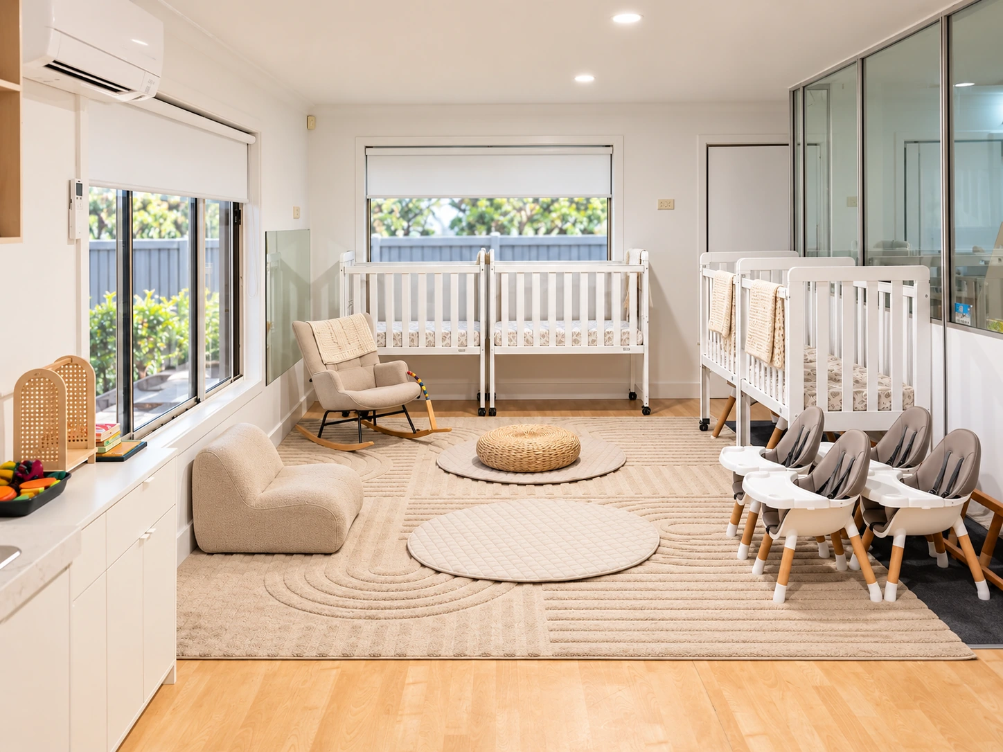 Nursery learning and rest environment at Clever Kids Childcare & Kindergarten in Ashburton
